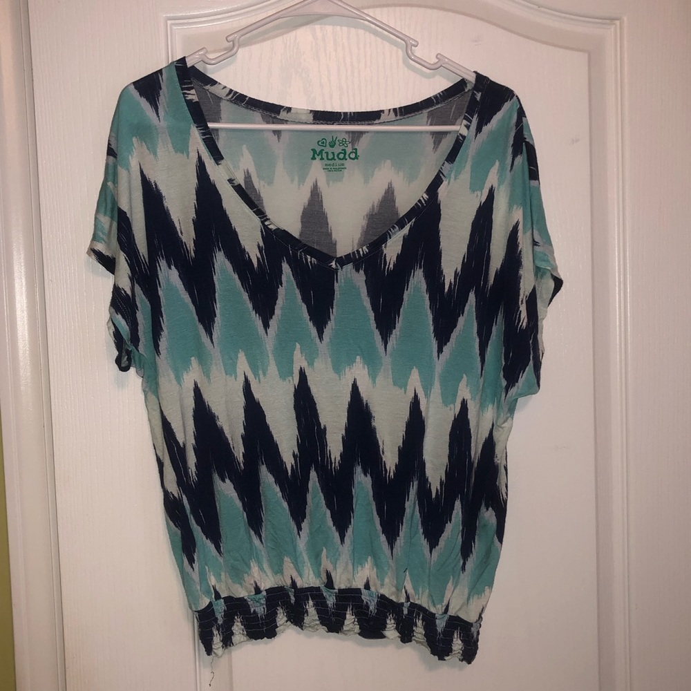 Chevron print shirt